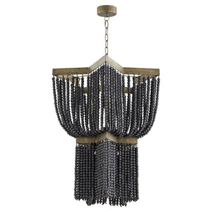 Small Estrella Pendant in Tinted Raw Iron