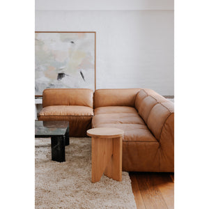 Moe's Grace Accent Table in Natural Oak