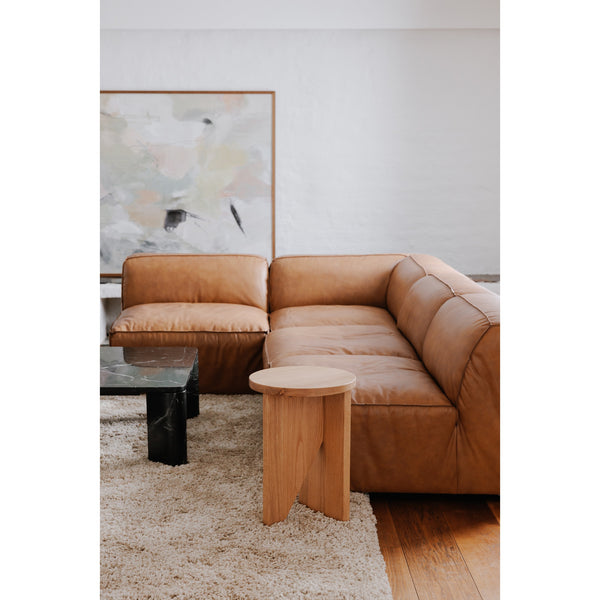Moe's Grace Accent Table in Natural Oak