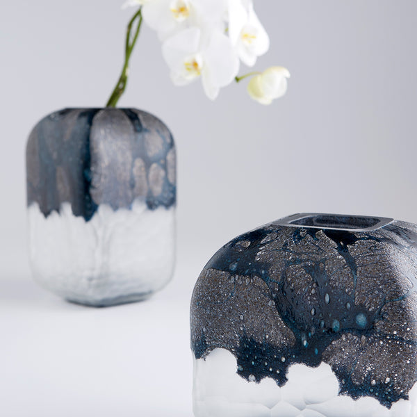 Small Bosco Vase in Blue and White