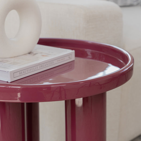 Sofia Enamel End Table