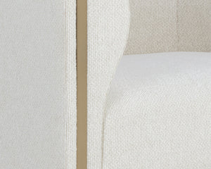 LARRON ARMCHAIR - RHEA LIGHT BARLEY
