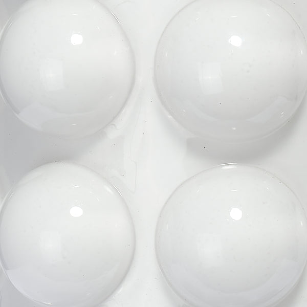 Seltzer Blown Glass Table Lamp, White