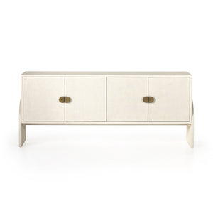 Cressida Sideboard In Ivory Painted Linen