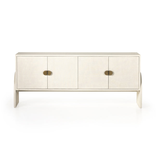 Cressida Sideboard In Ivory Painted Linen