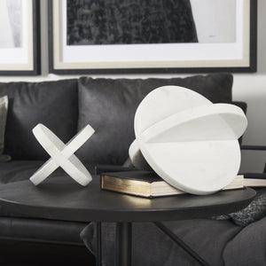 Sophia 6.0"L x 6.0"W x 6.0"H Small Marble Ornament