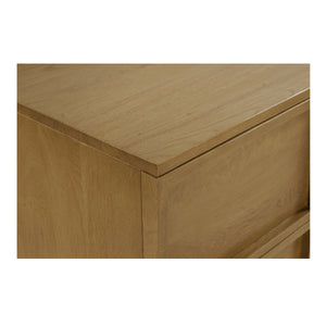 Moe's Henley Collection 8 Drawer Dresser in Brown Oak