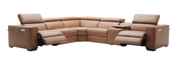 Killian Motion Sectional in Caramel