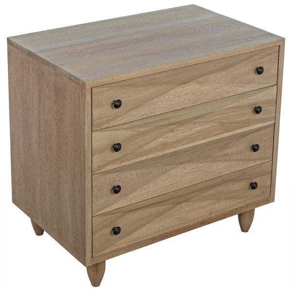 Diamond Chest in Washed Walnut Finish