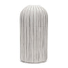 Ummi Tall Off White w/ Gray-Brown Antiquing Ceramic Floor Vase