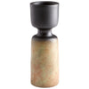 Small Chalice Vase in Rustic Patina