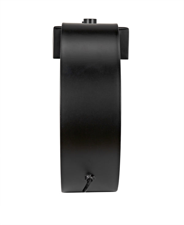 Alfred Table Lamp, Black Metal