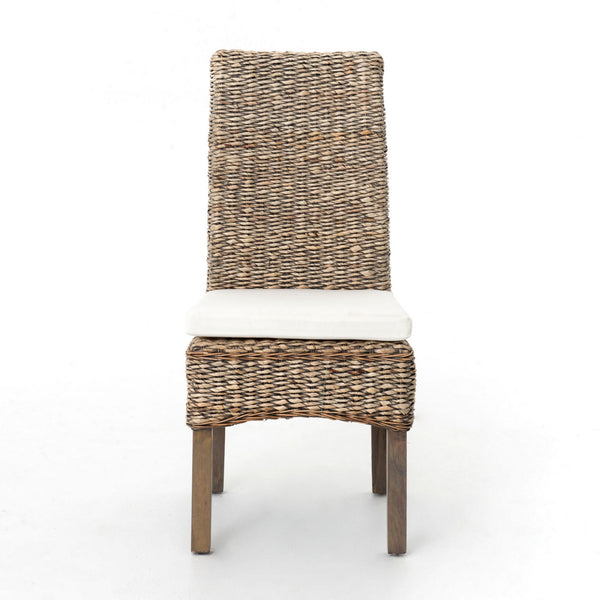 Arcadia Banana Leaf Chair W/Cushion-Grey Wash