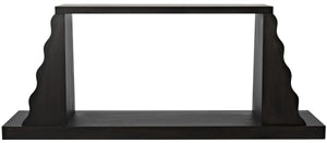 Aurora Console, Ebony Walnut