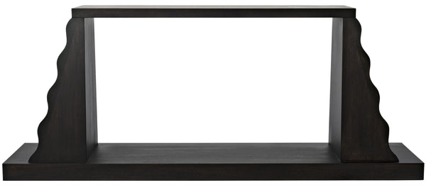 Aurora Console, Ebony Walnut