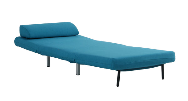 Jaidan Chair Bed in Teal Fabric