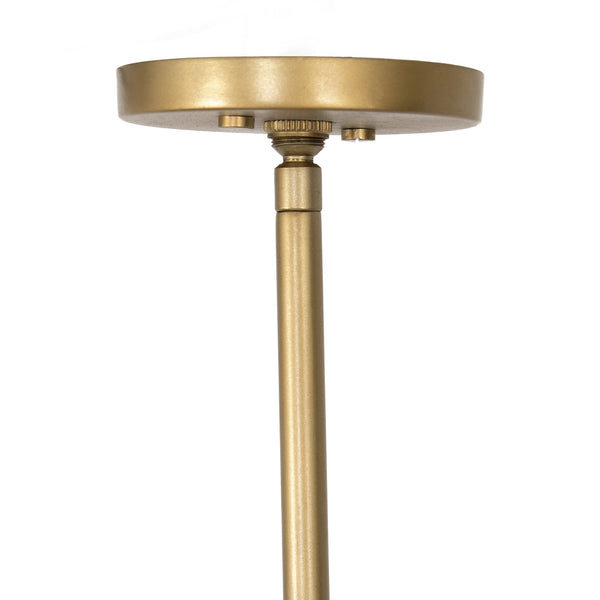 Astrid Chandelier In Dark Brown Leather