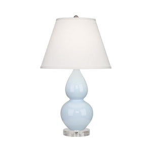 Baby Blue Small Double Gourd Accent Lamp