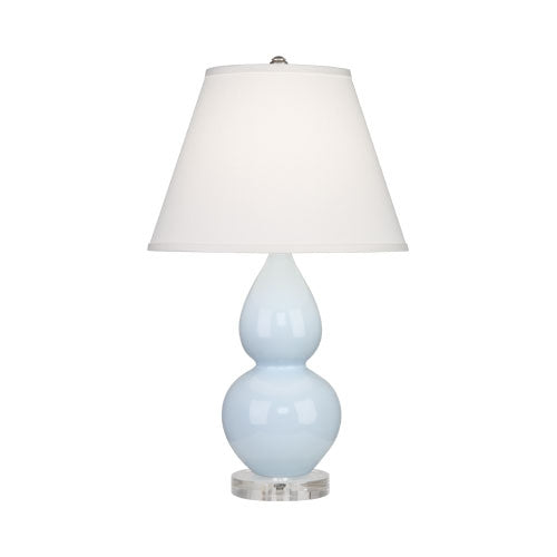 Baby Blue Small Double Gourd Accent Lamp