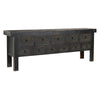 Lahey Solid Wood 11-Drawer Console Table
