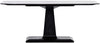 Amboss Industrial Steel Dining Table in Matte Black