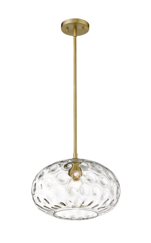 Chloe 1 Light Pendant in Olde Brass Finish