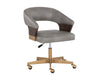 LEONCE OFFICE CHAIR - BRAVO METAL