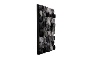 Paint Can Wall Art, Square, Mixed Neutrals, Assorted LG