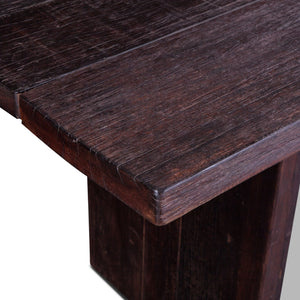 Barnwood 94" Dining Table Jacobean Brown