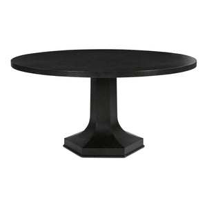 Ethan Dining Table Black Cast Iron