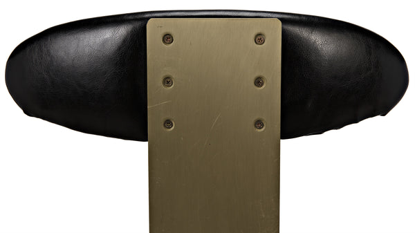 Sedes Counter Stool, Steel with Brass Finish