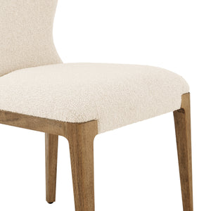 Eldoris Boucle Dining Side Chair, Palladian Beige