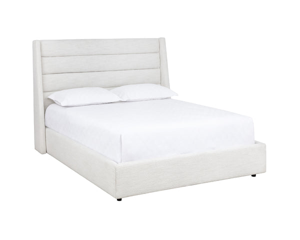 EMMIT BED - QUEEN - MERINO PEARL