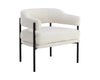 LOLA LOUNGE CHAIR - MERINO PEARL