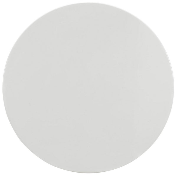 Willow 40" Round Wood Top Dining Table In White