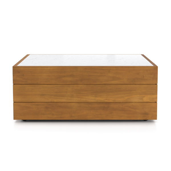 Grant Outdoor Coffee Table In Natural Teak
