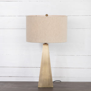 Leander Table Lamp In Brass
