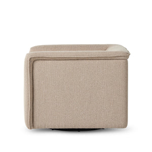 Wellborn Swivel Chair In Kerbey Camel