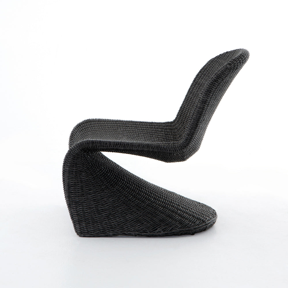 Portia Outdoor Occasional Chair in Vintage Coal