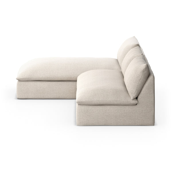 Grant Outdoor 2 Pc Sectional In Faye Sand