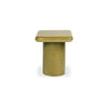Moe's Daisy Side Table Green with Gloss Finish