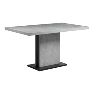 Moe's Hanlon Dining Table Light Grey Concrete, 4-Seater