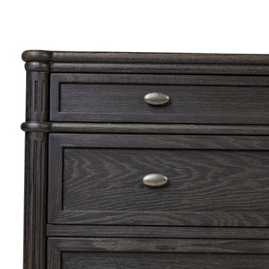 Toulouse Chest - Distressed Black