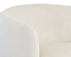 MIRCEA LOUNGE CHAIR - BERGEN IVORY