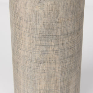 Knox Medium Gray-Wash Wood Decorative Object