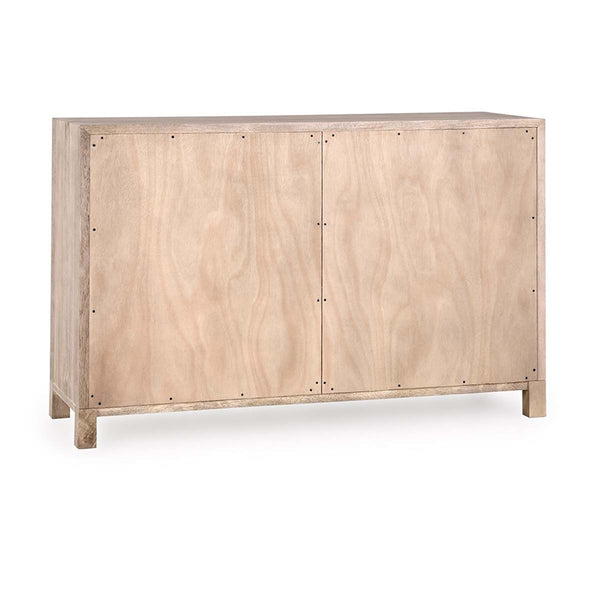 Jensen Solid Wood Dresser in Meadow Taupe with Cane Detailing