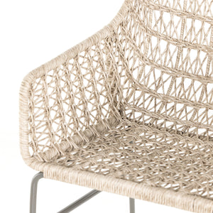 Bandera Dining Chair W/ Cushion In White