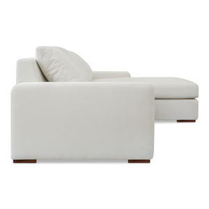 Moe's Thomas Right Sectional in Ivory