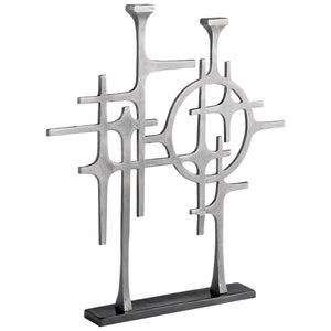Twinkle Sculpture in Silver and Bronze