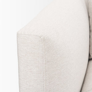 Halston 2 Piece Oatmeal Sofa Set